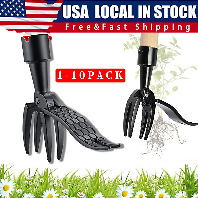 #ad Weeder Stand Up Weed Puller Tool Claw Garden Root Remover Outdoor Killer Easy US