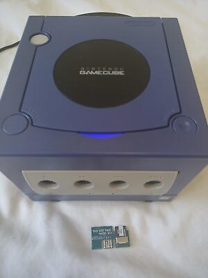 #ad Nintendo Indigo GameCube Console DOL 001 Picoboot Region Free WORKING DRIVE