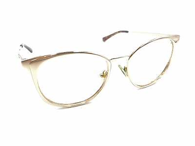 #ad Michael Kors New Orleans MK 3022 1026 Rose Gold Cat Eyeglasses Frames 53 18 140