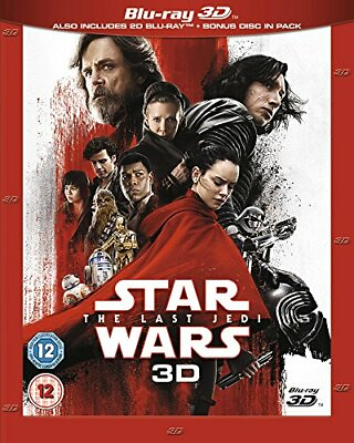#ad Star Wars: The Last Jedi Blu ray 3D 2017 Region Free CD KQVG The Fast