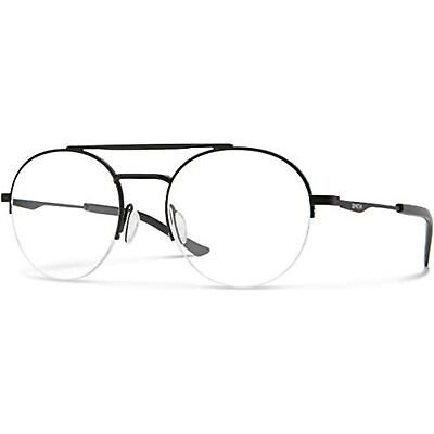 #ad Smith Eyeglasses Frames for Men Porter 0003 Matte Black 00 Demo Lens 52 20 140