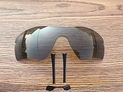 #ad Brown Replacement Lenses For Oakley Radar path w Black Nose Pad amp;Rubber Piece