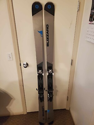 #ad Blizzard Brahma 187 all mountain skis with fully adjustable bindings C $399.00