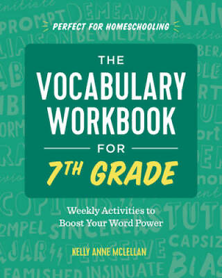 #ad The Vocabulary Workbook for 7th Grade: Weekly Activities to Boost Your Wo GOOD $5.15
