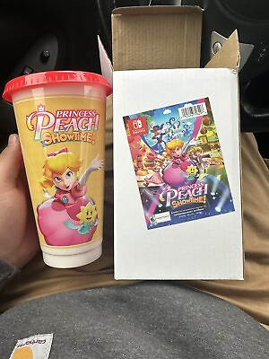 #ad Princess Peach Showtime BRAND NEW EXCLUSIVE LIMITED Cup $25.25