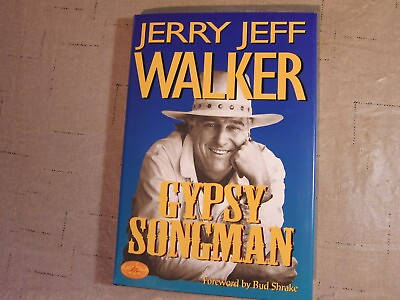 #ad Gypsy Songman Autobiography Jerry Jeff Walker Brand spanking new never read