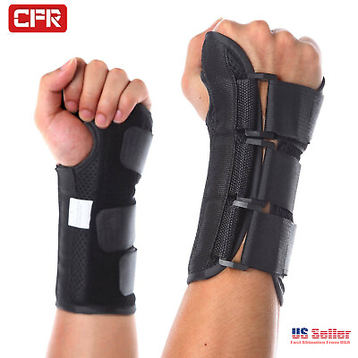 #ad Wrist Brace Support Adjustable Carpal Tunnel Arthritis Splint Hand Pain Relief