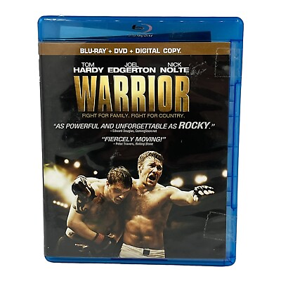 #ad Warrior Blu ray DVD MMA Movie Nick Nolte Tom Hardy Joel Edgerton 2011 Widescreen