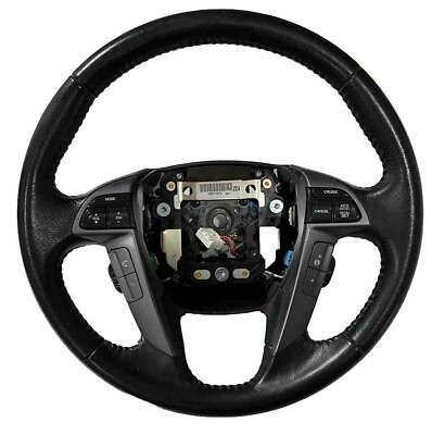 #ad 14 Honda Pilot Black Steering Wheel OEM # 78501SZAA91ZA # I3 3