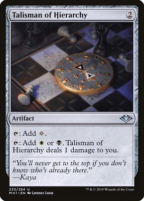 #ad MTG Talisman of Hierarchy NM YOU PICK Multiple sets Magic Gathering card EDH