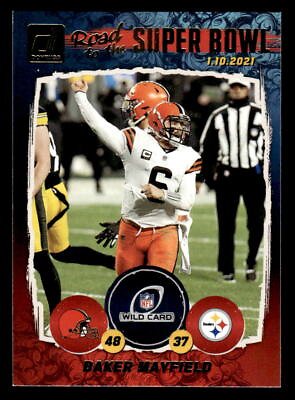 #ad 2021 Donruss #WC3 Baker Mayfield Cleveland Browns