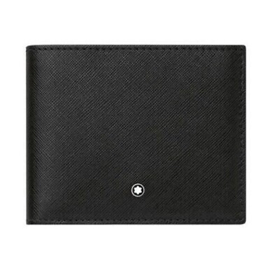 #ad MONTBLANC Genuine 113215 Sartorial Bifold Natural Wallet Mens Leather Gift $89.98