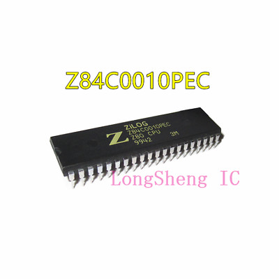 #ad 1PCS Z84C0010PEC NMOS CMOS Z80 CPU CENTRAL PROCESSING UNIT new