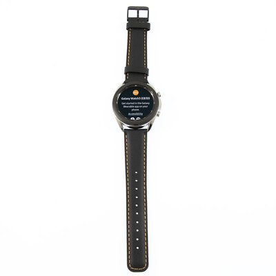 #ad Samsung Galaxy Watch3 Smartwatch 41mm Mystic Silver SM R850NZSAXAR