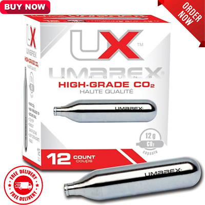 #ad Umarex High Grade CO2 Cartridges for Pellet Guns BB Guns and Airsoft Guns