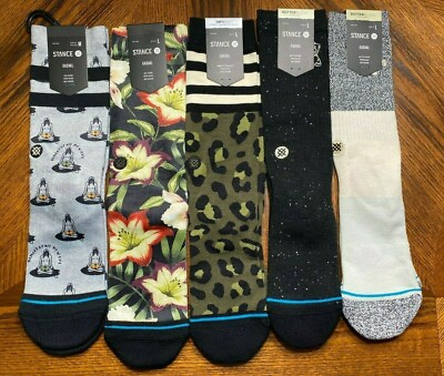 #ad STANCE Crew Socks Size Medium 8 10.5 Large 9 13 New with Tags