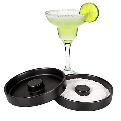 #ad Margarita Salt Rimmer 2 Pack Ceramic Salt Rimmer for Cocktails Sugar Glass ...