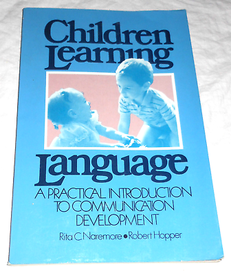 #ad Children Learning Language Practical Communication Development 1990 Textbook