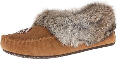 #ad MANITOBAH Womens Street Suede Moccasin