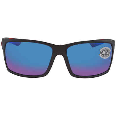 #ad Costa Del Mar REEFTON Blue Mirror Polarized Glass Men#x27;s Sunglasses RFT 197 $142.99