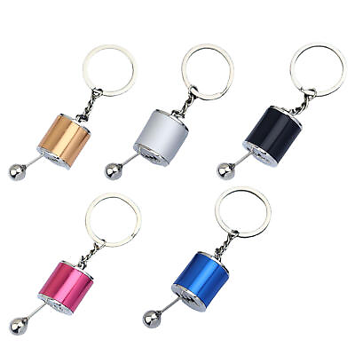 #ad Gear Stick Keyring Car Shift Lever Fidget Toy 6 speed Gearbox Shifter Keychain