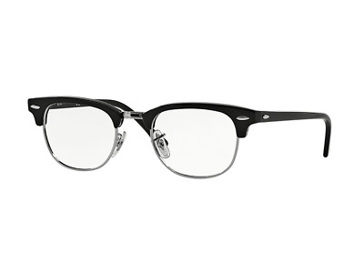 #ad Glasses Spectacles frame Ray Ban CLUBMASTER shiny black 2000