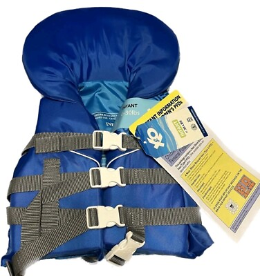 #ad Infant Baby Life Vest Type II Up To 30 Pounds New X2O U.S. Coast Guard Approved