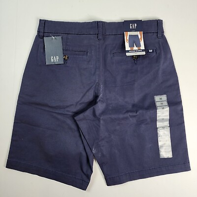 #ad NWT Gap Vintage Shorts Mood Indigo Blue Size 30 Inseam 10 inches MSRP 54.50