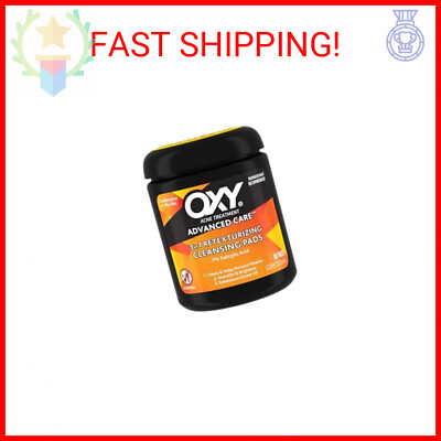 #ad Oxy Maximum Action 3 In 1 Treatment Pads 90 Count Packaging may vary