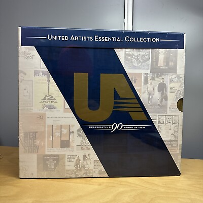 #ad United Artists Essential Collection 30 UA Best Films 45 DVDs Gift Box Set OOP LN