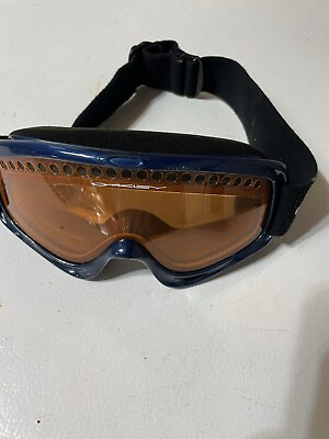 #ad Oakley snowmobile ski googles Amber clear dual vented lens