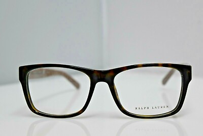 #ad Ralph Lauren Rx Havana Brown RL6118 5003 52 17 145 Eyeglasses