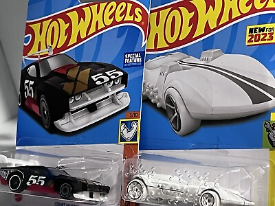 #ad Hot Wheels Bentley GT3 Mazda 7878 HWBraille Racer count Muscula 55 LOT OF 4