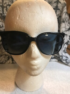 #ad Vintage Sunglasses Retro Pop 1980s Black New Dead Stock Dark Glasses $16.88