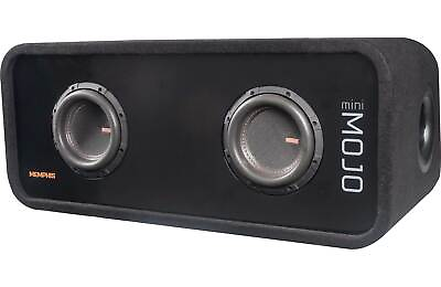 #ad Memphis Audio Mojo Mini Dual 6.5quot; Loaded Subwoofer Enclosure