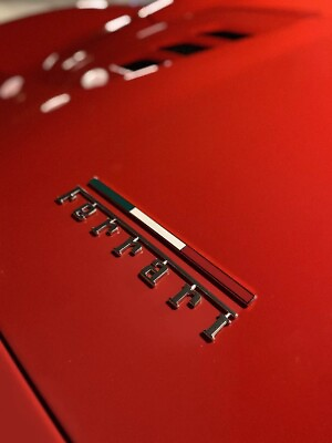 #ad Ferrari Maserati Italian Flag Emblem Badge 599 360 430 458 488 California GT