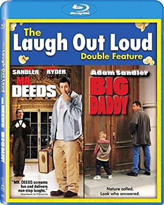 #ad New Adam Sandler Comedy Collection: Big Daddy amp; Mr.Deeds Blu ray