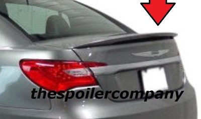 #ad NEW PAINTED LARGE REAR LIP SPOILER FOR 2011 2014 CHRYSLER 200 ANY COLOR