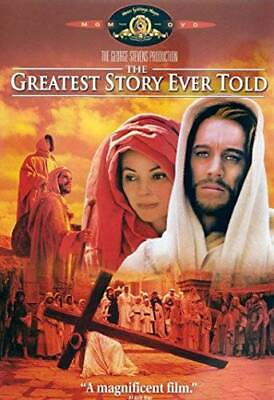 #ad The Greatest Story Ever Told DVD GOOD