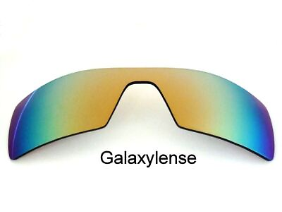#ad Galaxy Replacement Lenses For Oakley Oil Rig 24K Gold color Polarized 100% UVAamp;B