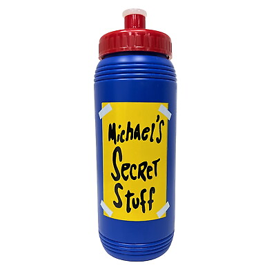 #ad Michael#x27;s Secret Stuff Water Bottle Space Jam Michael Jordan Tune Squad 90s 16oz $19.87