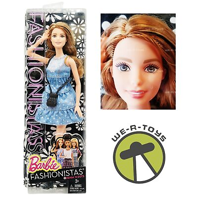 #ad Barbie Fashionistas #8 Denim #x27;N Dots Doll 2014 Mattel No. CLN67 NRFB