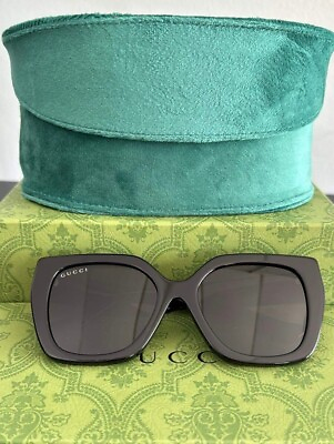 #ad Sunglasses Gucci GG1300S 001 Black Square Oversized