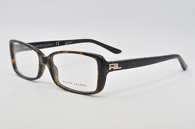 #ad Ralph Lauren Eyeglasses RL6114 5003 Dark Havana 53 16 135 New w Case Box CM 4