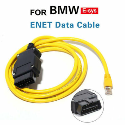 #ad ENET Ethernet Cable For BMW OBD ICOM E SYS ISTA Bimmercode F Series OBD2 Cable
