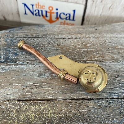 #ad Brass amp; Copper Boatswain Whistle Bosun Call Pipe For Navy Nautical Maritime