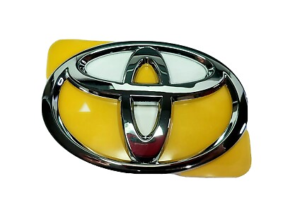 #ad 14 16 GENUINE NEW TOYOTA COROLLA EMBLEM FRONT GRILLE CHROME 2014 2015 2016 LOGO