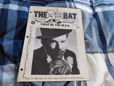 #ad The Bat Magic Magazine 1950 April