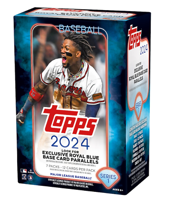 #ad 2024 Topps Series 1 Baseball Factory Sealed Value Box Free Shipping