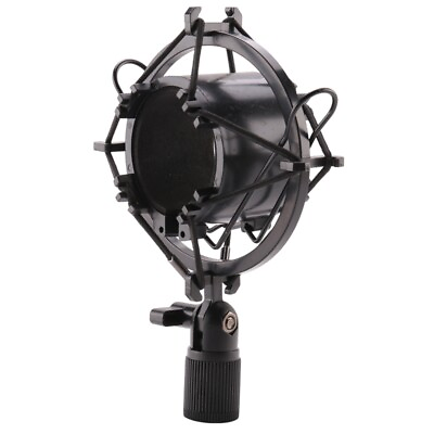 #ad Universal 3KG Bearable Load Mic Microphone Shock Mount Clip Holder Stand9074